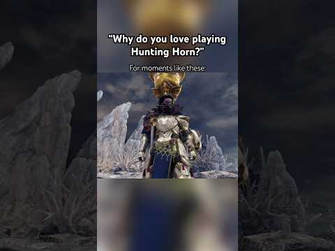 Why do I play Hunting Horn? | #monsterhunter #monsterhunterworld #mhw #shorts