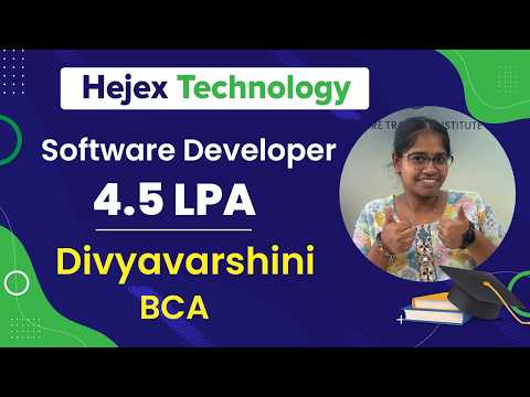 Divya Varshini — Java Full Stack Developer testimonial at Hejex Technology