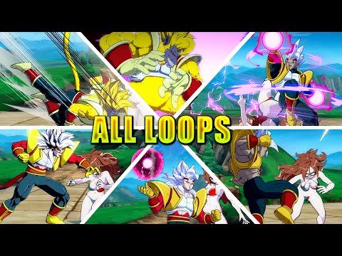 All the COOLEST LOOPS that Super Baby has #Dbfz