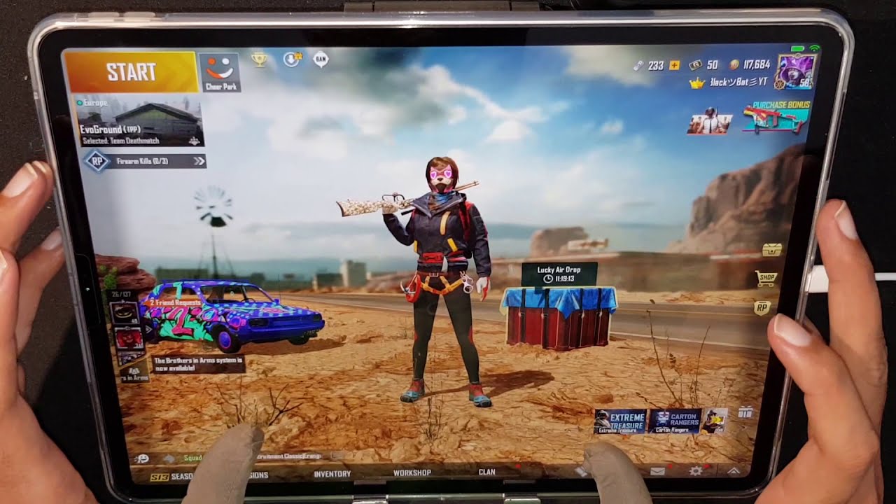 Test PUBG MOBILE ipad Pro 2020 💪12.9 inch Vs ipad  Pro 2018 💪11 inch