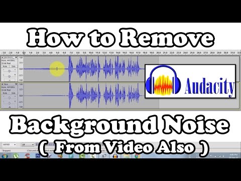 How to Remove Background Noise Video