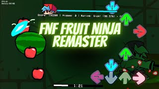 Cover art for fnf vs fruit ninja full mod