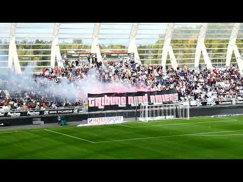 Amiens SC / AS Saint-Etienne craquage fumigènes