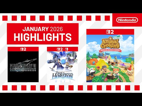 Monthly Highlights – January 2026 (Nintendo Switch 2 / Nintendo Switch)