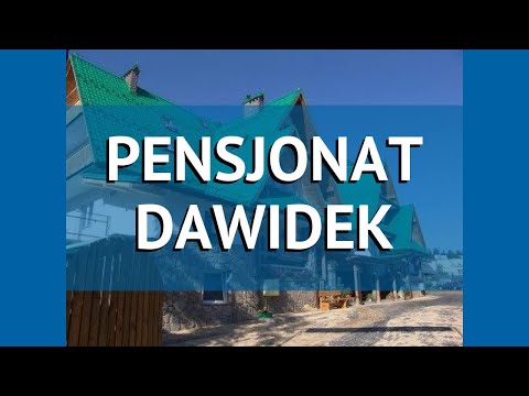 PENSJONAT DAWIDEK 3* Польша Закопане обзор – отель ПЕНСДЖОНАТ ДАВИДЕК 3* Закопане видео обзор