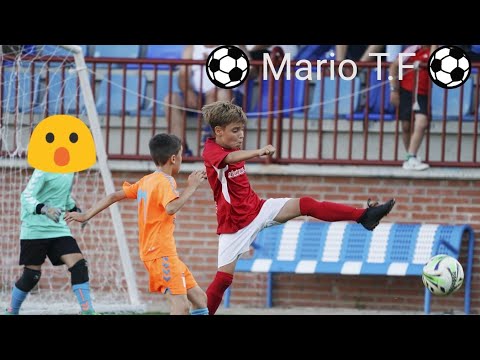 MARIO T.F FUTURA PROMESA DEL FUTBOL ESPAÑOL JUGADAS Y GOLES INCREIBLES