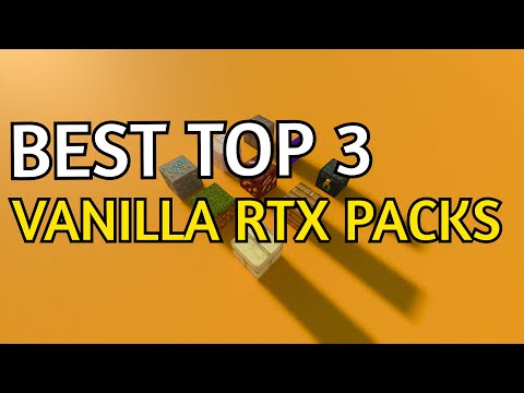 Yaseung - Minecraft RTX Texture Packs TOP 3 Best Vanilla RTX Resource Packs