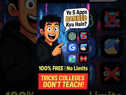 “Unlimited AI Tools FREE! (ChatGPT 4, Grok, Gemini Hack)”😱🔥” #chatgpt #aiwebsites #aiapps