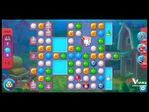 Fishdom. 9414 hard level no boosters and diamonds. 14 moves