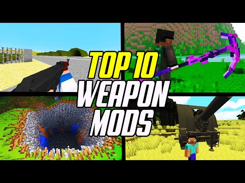 thebluecrusader - Top 10 Best Minecraft Weapons Mods
