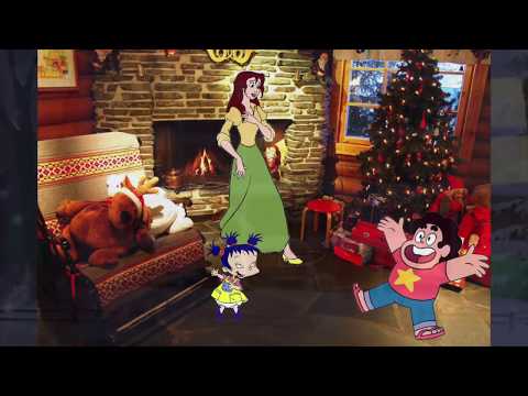 Cartoon Character Story - Part 22 Christmas at Steven's House