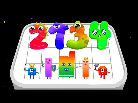 Merge Number Cube Farm Run + Merge Number Run 3D - Merge Simulator Battles