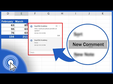 How to Insert Comment and Note in Excel