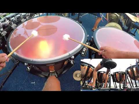 Carolina Crown 2018 Timpani Cam