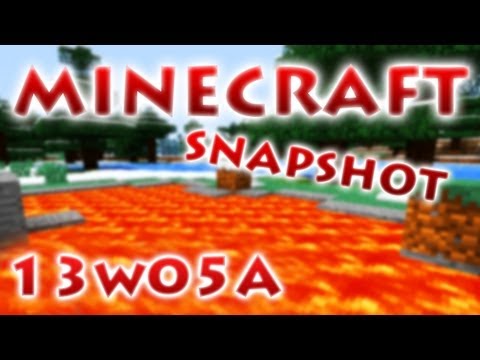 Minecraft Snapshot 13w05a - RedCrafting Review