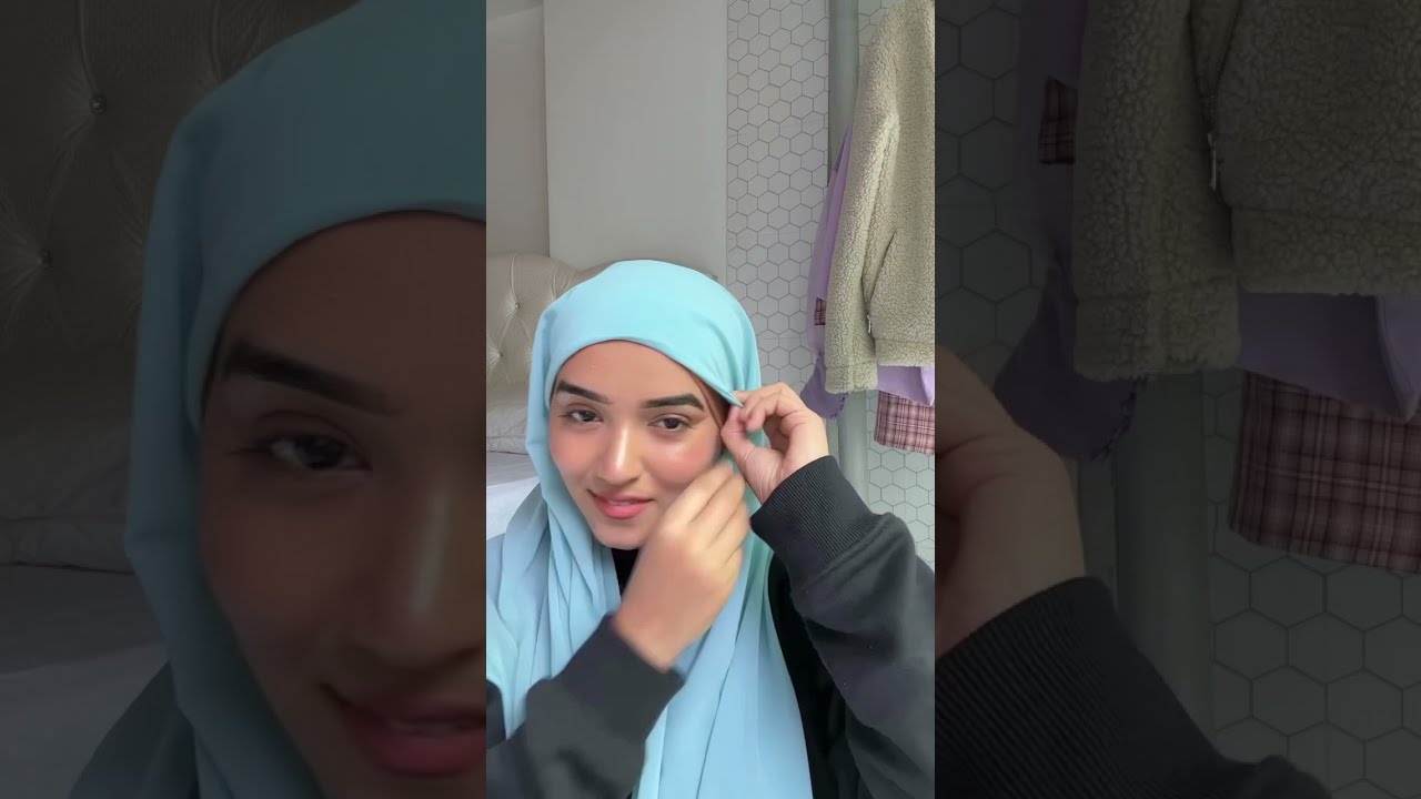 How to wear instant hijab // www.anahco.com