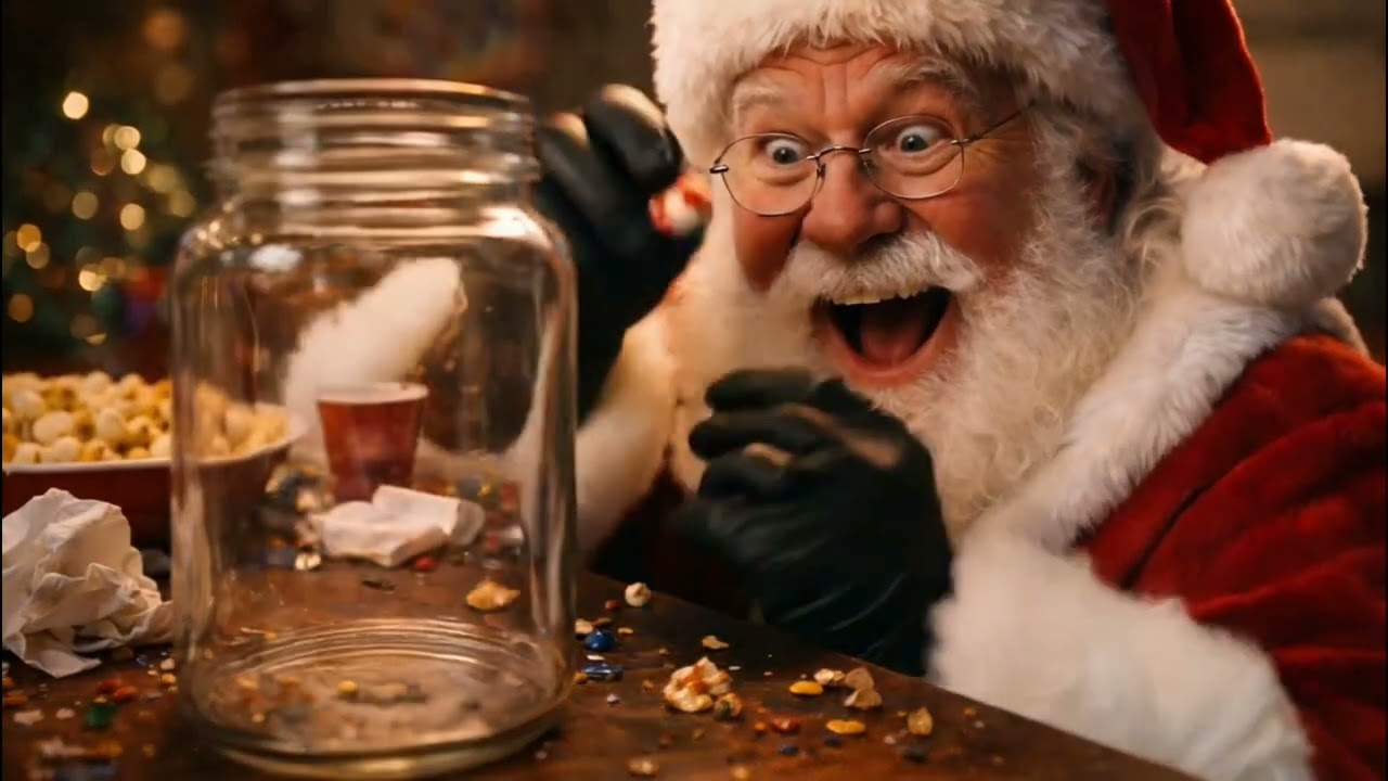 Santa Claus Christmas and Candy story