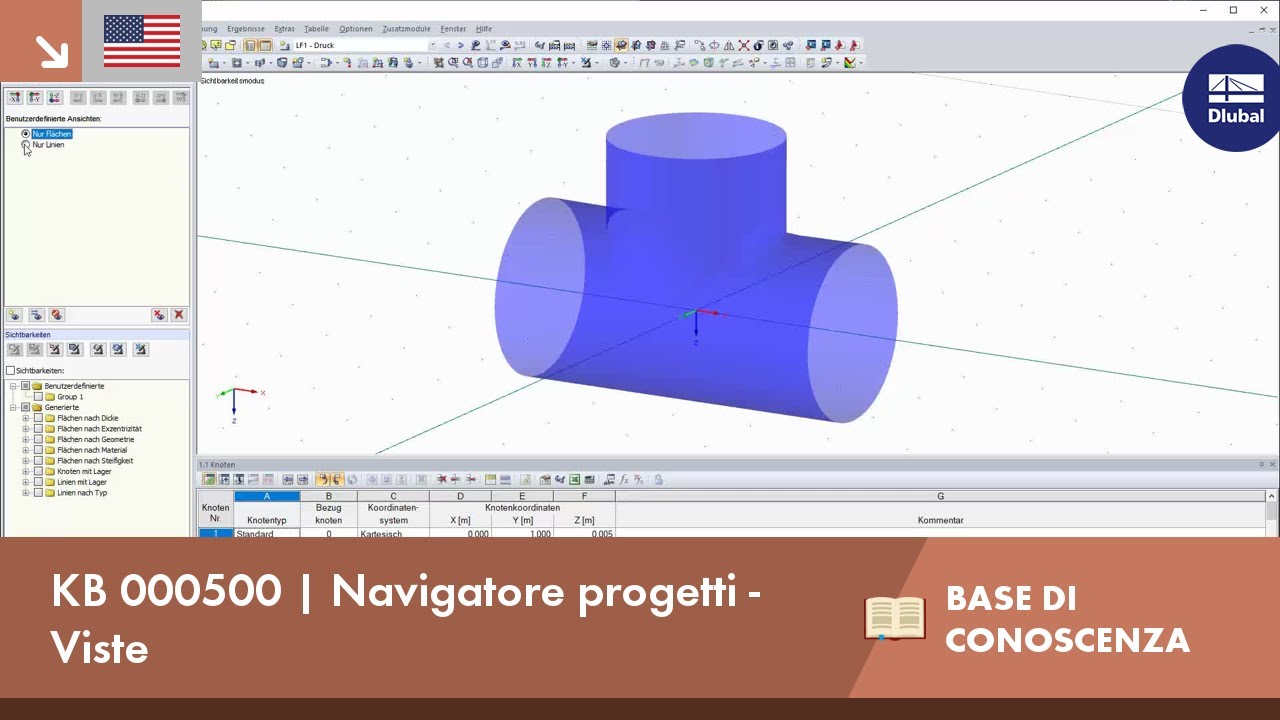 KB 000500 | Navigatore progetti - Viste