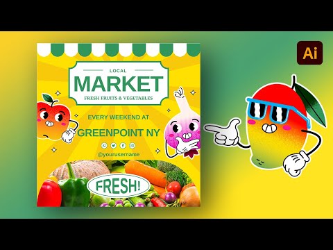 How to Design a Social Media Post in Adobe Illustrator