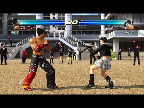 L7 252 D Xiaoyu y Miharu Vs (Kazumi_Lingg) Jin y Devil Jin - Tekken Tag 2 ( Uchiha x24 ) GamePlay