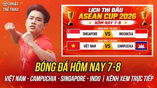 Download lagu Today's Live Football Schedule Aug 7 | Vietnam vs. Cambodia ASEAN Cup 2026 | FPT Play, VTV6 mp3