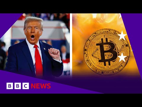 Video | US shares and Bitcoin hit record high on Donald Trump win | BBC News