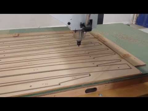 Detail work on the sheer clamps