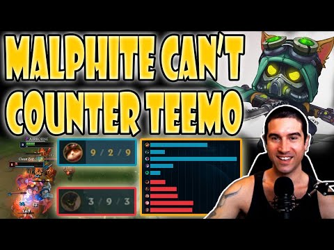 The OFFENSIVE way to DESTROY Malph EVERY TIME! [Teemo vs Malphite] S11 Commentary