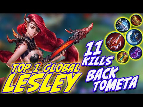 Lesley New Meta Build | Best Build Lesley S18 | Top 1 Global Lesley - MLBB