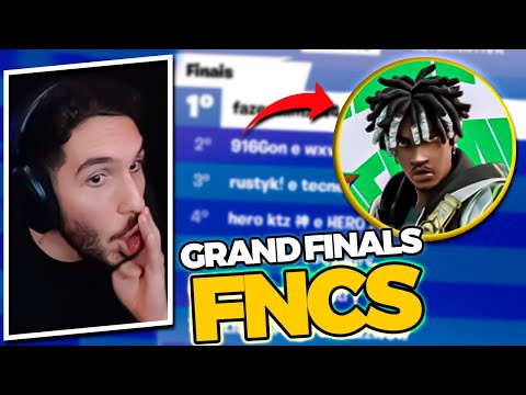 React COMPLETO da FNCS Grand Finals 🏆