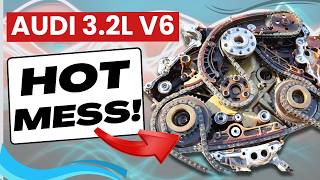 Total Engine Failure! Audi Q5 3.2L V6 FSI Engine Teardown