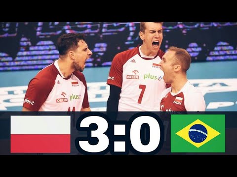 POLSKA MISTRZEM ŚWIATA!!! Ostatnia akcja meczu! POLSKA 3:0 BRAZYLIA