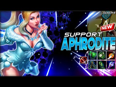 Smite - Aphrodite Support Conquest Walkthrough | GrandMaster Lobby | Season 6