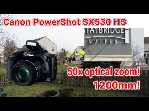 Canon Powershot SX530 HS review with samples.