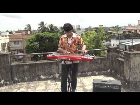 Asha Chilo Bhalobasha Chilo On Instrumental Electric Guitar By Pramit Das Anand Ashram1977 Kishore K