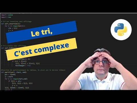 Algorithme de tri Généralité