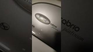 Cleaning a whirlpool cabrio platinum