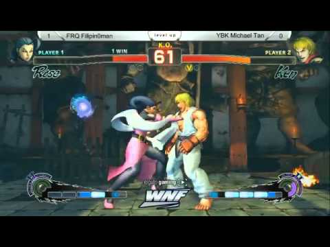 Michael Tan (Ken) vs Filipinoman (Rose) - Super Street Fighter 4 AE2012