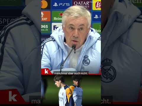 Arda Güler und Endrick mit zu wenig Spielzeit? Ancelotti reagiert #shorts