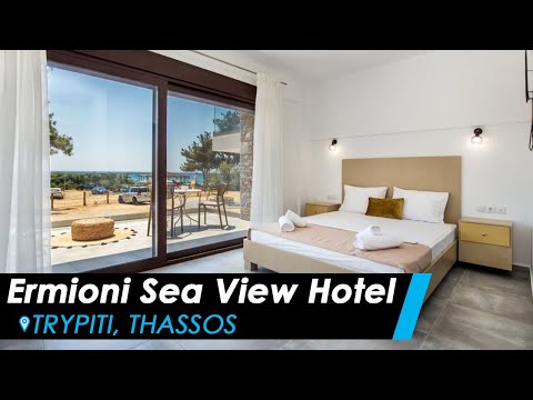 &Xi;&epsilon;&nu;&omicron;&delta;&omicron;&chi;&epsilon;ί&omicron; &Epsilon;&rho;&mu;&iota;ό&nu;&eta; &mu;&epsilon; &theta;έ&alpha; &sigma;&tau;&eta; &theta;ά&lambda;&alpha;&sigma;&sigma;&alpha;, ενοικιαζόμενα δωμάτια στο μέρος Trypiti, Greece - Video