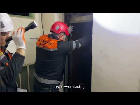 Ötən sutka ərzində 4 nəfər, o cümlədən Səbail rayonunda liftdə köməksiz qalmış 2 nəfər xilas edilib