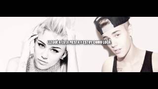 TWERK - Version Justin Bieber &amp; Miley Cyrus (Traducida al español)