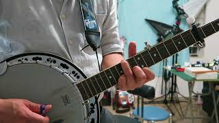 The Byrds - Bristol Steam Convention Blues - banjo part slowly - part 1