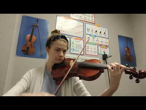 46. Theme from New World Symphony (violin, Essential Elements book 2)