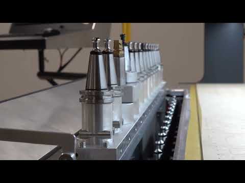 PVC fräsen  Gewindefräsen Schneiden mit der Frässpindel