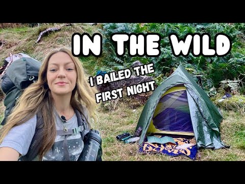 Solo Wild Camp & Foraging in the Peak District