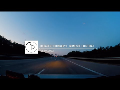 Route: Budapest (Hungary) - Mondsee (Austria) /Ambient chill music/