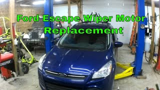 Ford Escape Wiper Motor Replacement