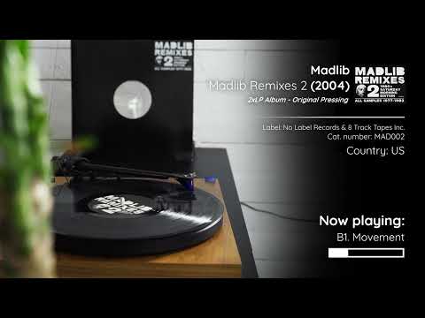 Madlib - Madlib Remixes 2 [1980s Saturday Morning Edition] (2004, 2xLP Album) | Full Vinyl Rip