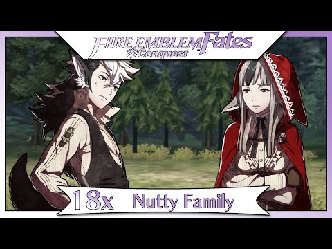 Fire Emblem Fates Conquest - Part 22 | Paralogue 18 - Nutty Family! [Non-DLC English Walkthrough]